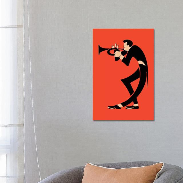 The Trumpet by Mark Rogan - Wrapped Canvas Print ClassicLiving Size: 66.04cm H x 45.72cm W x 3.81cm D on Productcaster.