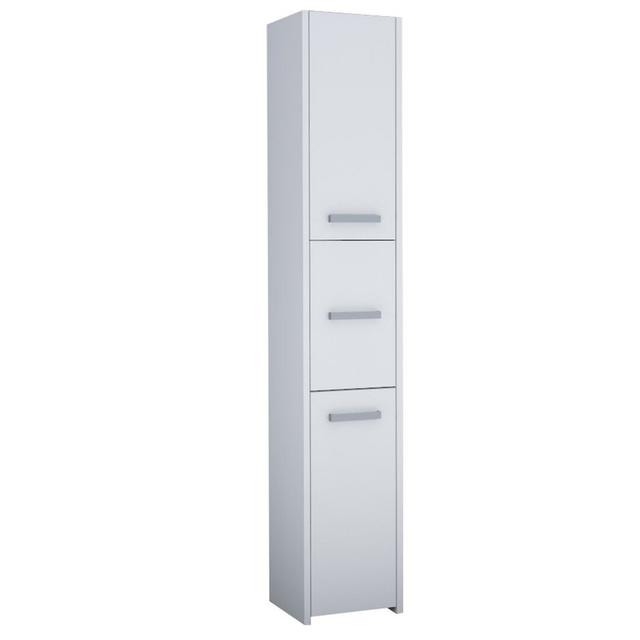 Vandervliet 30 x 170cm Free Standing Cabinet 17 Stories Finish: White on Productcaster.