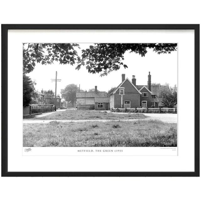 'Metfield, the Green C1955' by Francis Frith - Picture Frame Photograph Print on Paper The Francis Frith Collection Size: 28cm H x 36cm W x 2.3cm D on Productcaster.