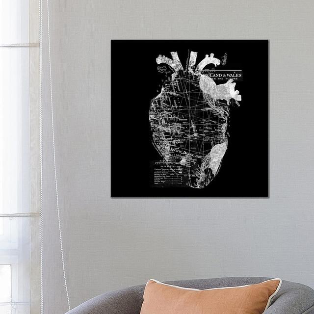 Heart Wanderlust by Tobias Fonseca - Wrapped Canvas Art Prints ClassicLiving Size: 66.04cm H x 66.04cm W on Productcaster.