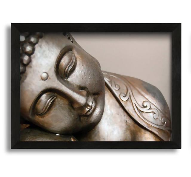 Peaceful Buddha - Picture Frame Photograph on Canvas Latitude Vive on Productcaster.