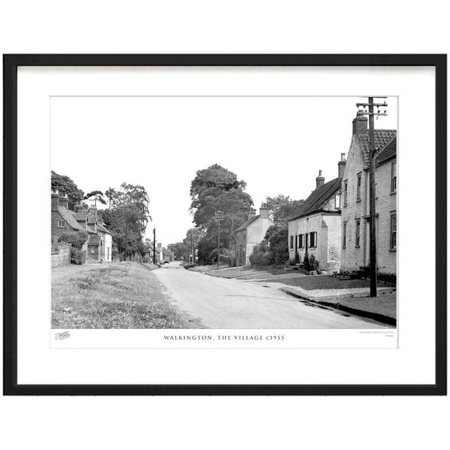 'Flamborough, North Landing 1886' by Francis Frith - Picture Frame Photograph Print on Paper The Francis Frith Collection Size: 60cm H x 80cm W x 2.3c on Productcaster.