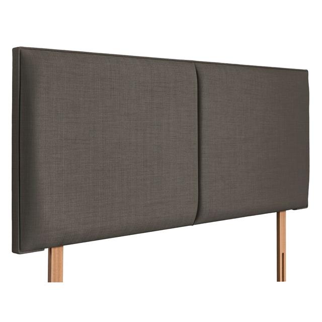 Arcade Upholstered Headboard Brambly Cottage Size: Kingsize (5'), Colour: Slate on Productcaster.