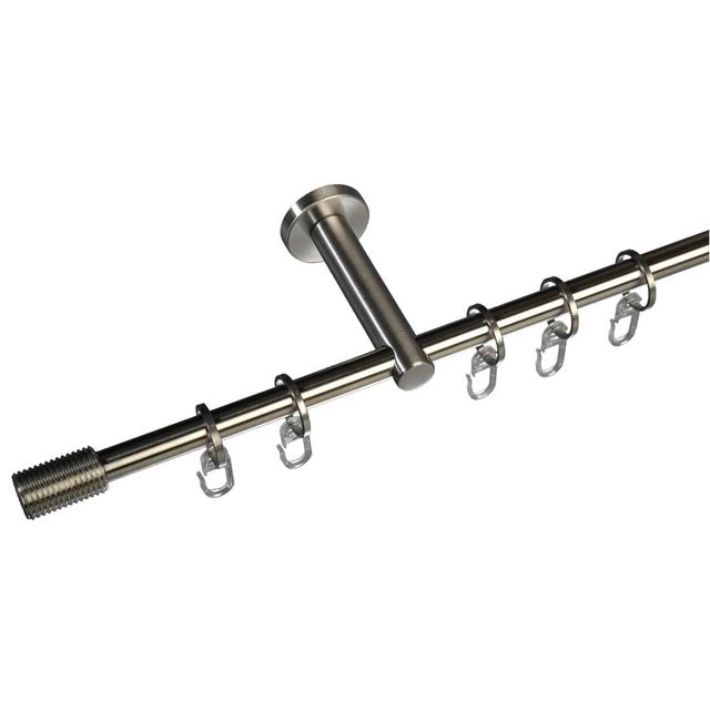 Screw Curtain Single Pole and Hardware Set Symple Stuff Size: 120cm on Productcaster.