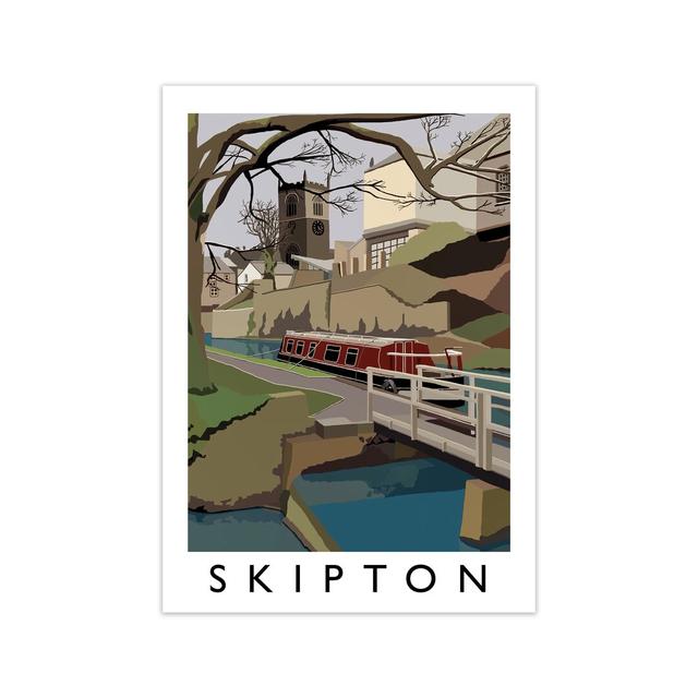 Skipton by Richard O'Neill - Unframed Graphic Art Print on Paper 17 Stories Size: 29.7 cm H x 21 cm W on Productcaster.