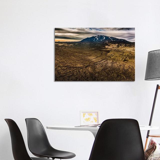 Mountains by Panoramic Images - Wrapped Canvas Print Union Rustic Size: 26" H x 40" W, Format: Wrapped Canvas on Productcaster.