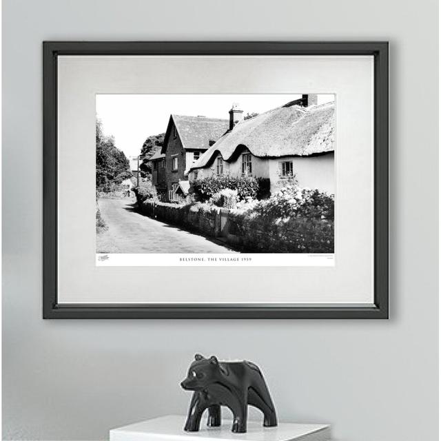 'Belstone, the Village 1959' - Picture Frame Photograph Print on Paper The Francis Frith Collection Size: 28cm H x 36cm W x 2.3cm D on Productcaster.