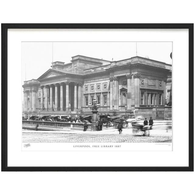 Liverpool, Free Library 1887 by Francis Frith - Single Picture Frame Print The Francis Frith Collection Size: 45cm H x 60cm W x 2.3cm D on Productcaster.