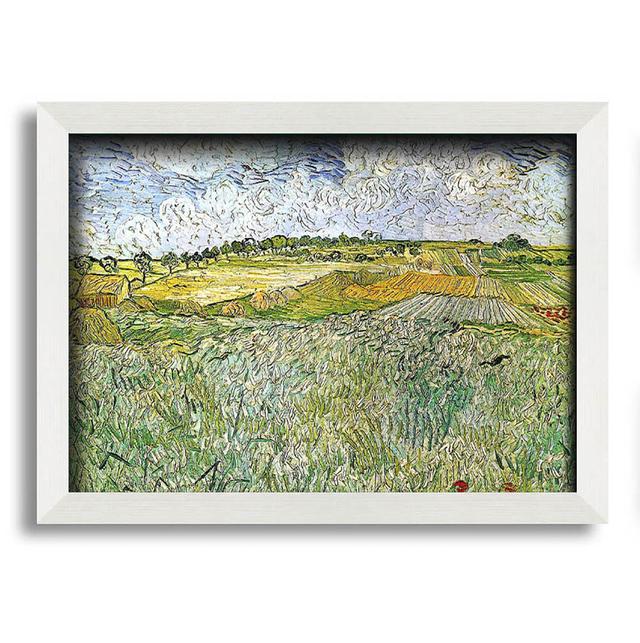 Auvers with Rain Clouds - Single Picture Frame Art Prints ClassicLiving Size: 42cm H x 59.7cm W x 10cm D on Productcaster.