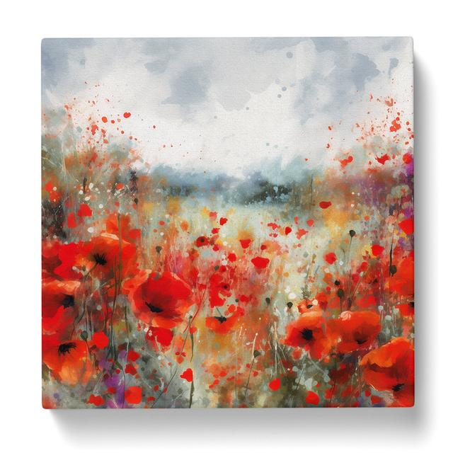 Wrapped Canvas Print Marlow Home Co. Size: 35cmH x 35cmW on Productcaster.