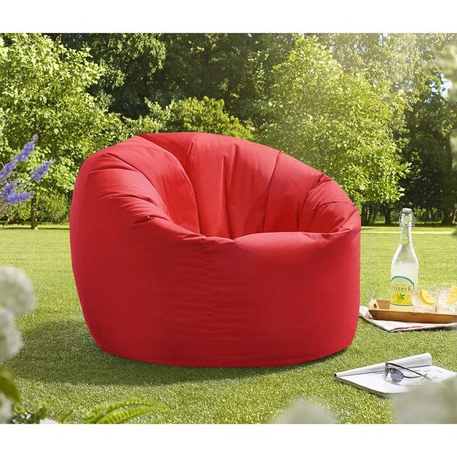 Bean Bag Lounger Latitude Run Colour: Red on Productcaster.