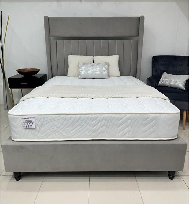 Pocket Sprung 800 Mattress White Noise Size: European Kingsize (160 x 200cm) on Productcaster.