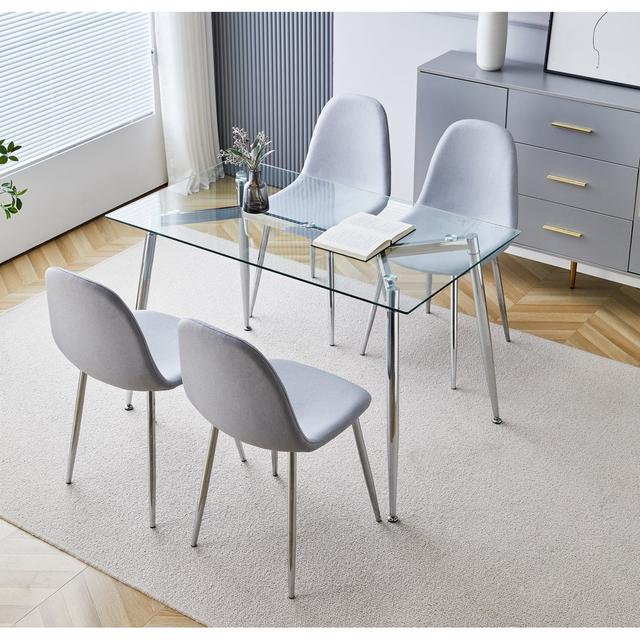 4 - Person Dining Set George Oliver on Productcaster.