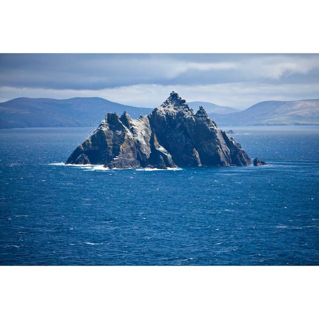 Skellig Beag Island Ireland by MOF - No Frame Art Prints on Canvas Beachcrest Home Size: 50cm H x 75cm W on Productcaster.