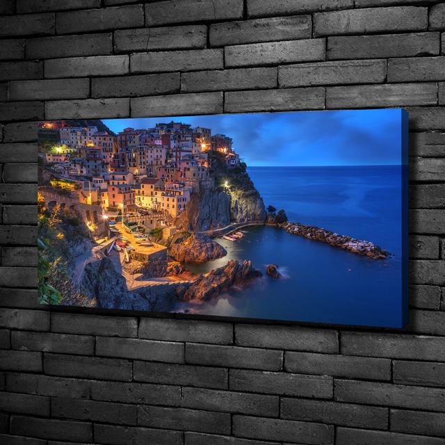 Manarola Italy - Unframed Art Prints on Canvas Latitude Run on Productcaster.