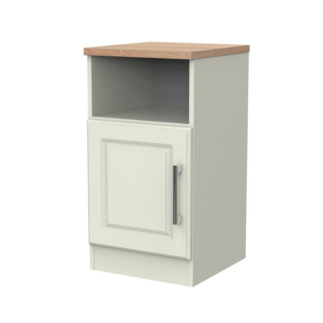 Kent Fully Assembled Kent 1 Door Cabinet Rosalind Wheeler Colour: Kashmir Ash / Oak on Productcaster.