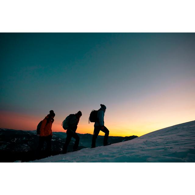 Moving Up On The Mountains by Stock_colors - No Frame Print on Canvas 17 Stories Size: 30cm H x 46cm W on Productcaster.