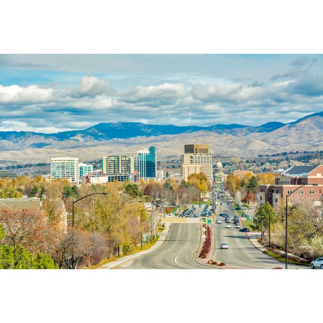 Boise, Idaho by Knowlesgallery - Wrapped Canvas Photograph Alpen Home Size: 81cm H x 122cm W on Productcaster.