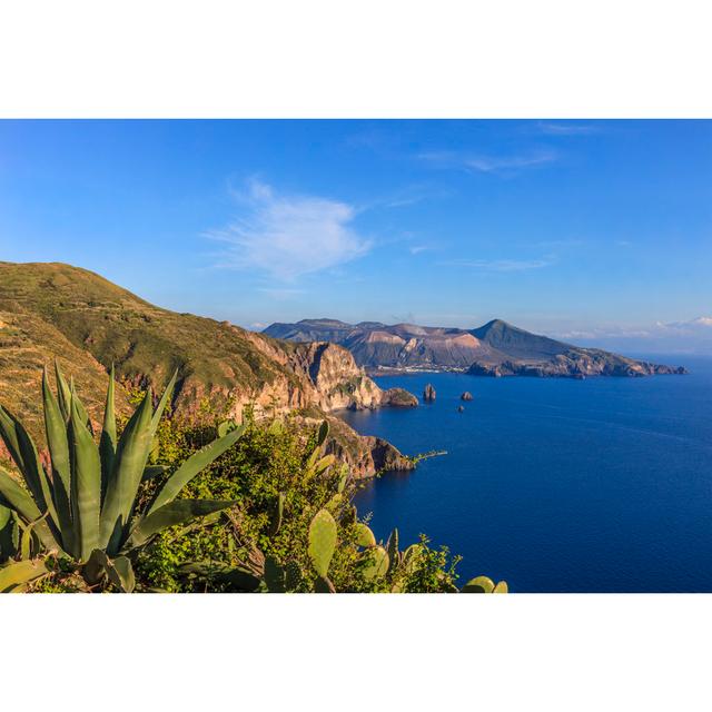 Vulcano seen from lipari House of Hampton Size: 30cm H x 46cm W x 3.8cm D on Productcaster.