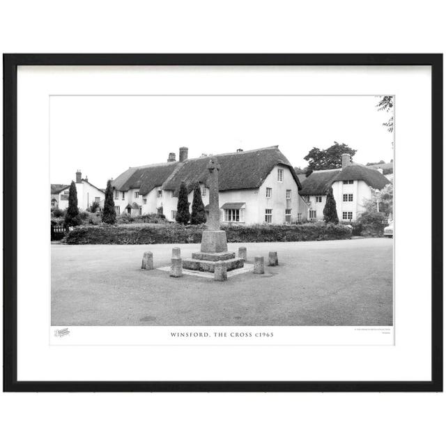 'Winsford, the Cross C1965' - Picture Frame Photograph Print on Paper The Francis Frith Collection Size: 60cm H x 80cm W x 2.3cm D on Productcaster.