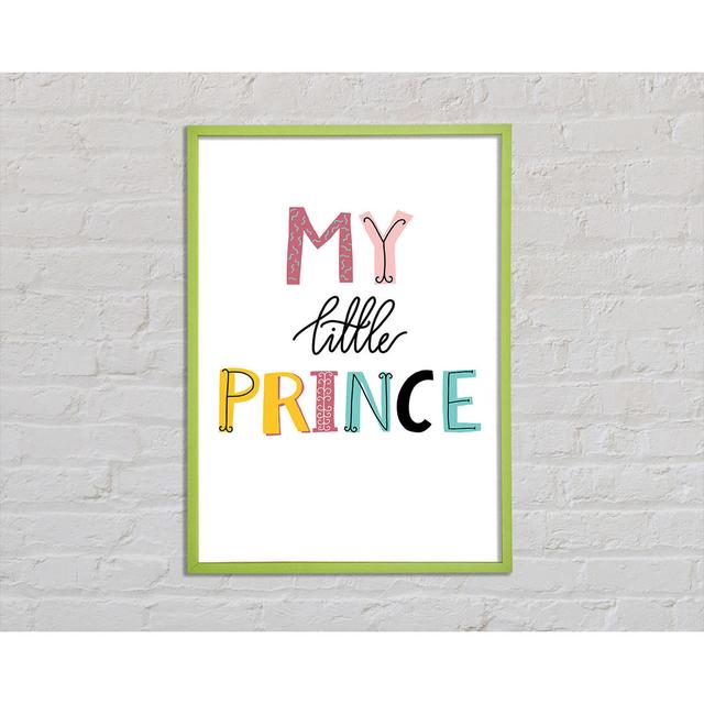 Anse My Little Prince - Single Picture Frame Art Prints Happy Larry Size: 42cm H x 29.7cm W x 2cm D on Productcaster.