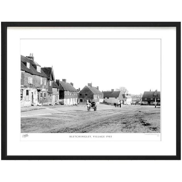 Bletchingley, Village 1903 by Francis Frith - Single Picture Frame Print The Francis Frith Collection Size: 60cm H x 80cm W x 2.3cm D on Productcaster.