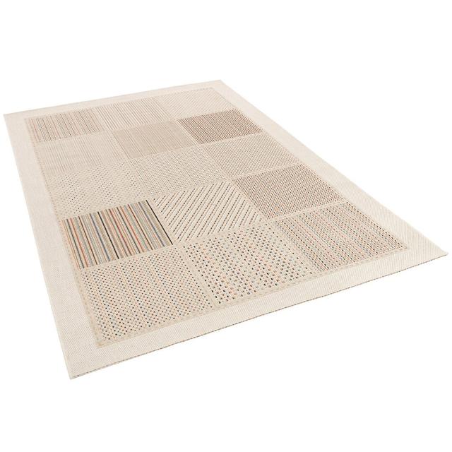 Ridgemark Beige Rug Ivy Bronx Rug Size: Rectangle 160 x 230cm on Productcaster.