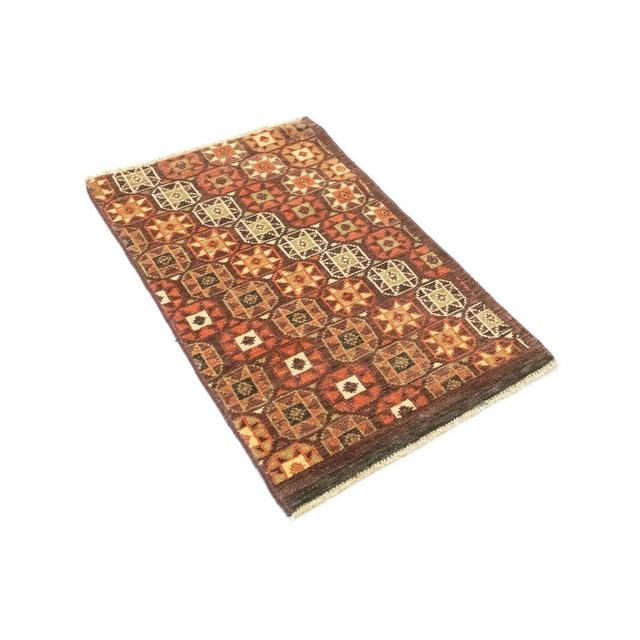 Binne Ombré Handmade Hand-Knotted Rectangle: 97' X 60' Brown Area Rug Bloomsbury Market on Productcaster.