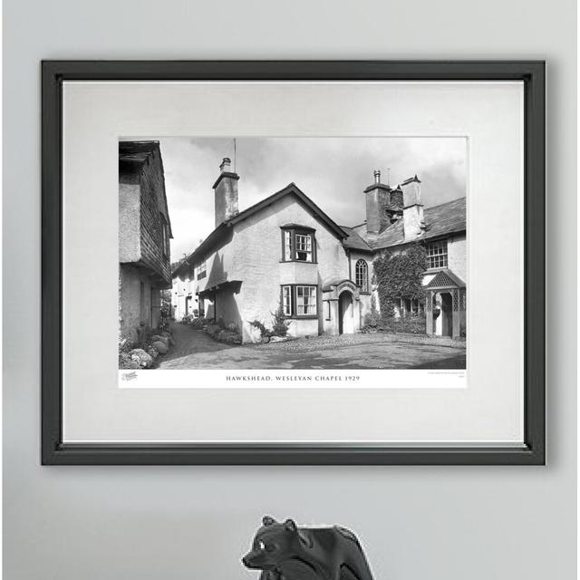 'Hawkshead, Wesleyan Chapel 1929' by Francis Frith - Picture Frame Photograph Print on Paper The Francis Frith Collection Size: 28cm H x 36cm W x 2.3c on Productcaster.