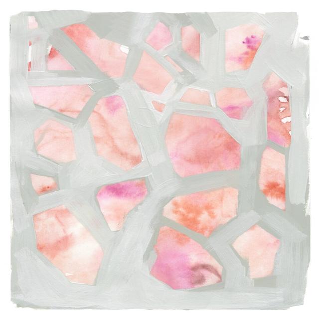 Pink Salt Shards I Ivy Bronx Size: 51cm H x 51cm W on Productcaster.