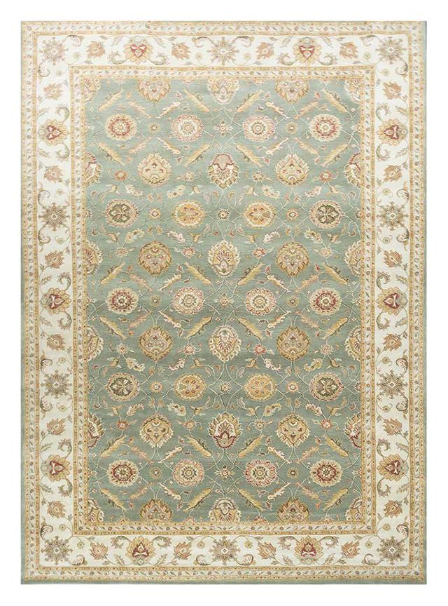 Melissa Oriental Machine Tufted Green Area Rug Set Latitude Vive Size: Rectangular 180 x 270cm on Productcaster.