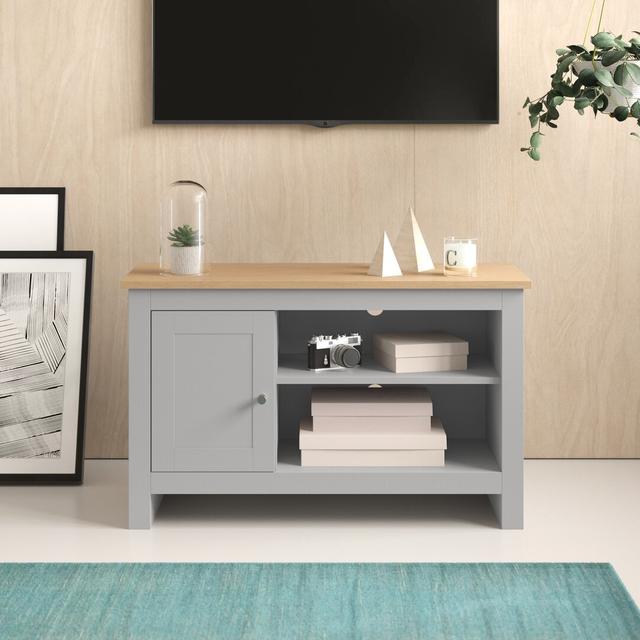 TV-Schrank Adalyn für TVs bis zu 42" Three Posts Farbe: Grau on Productcaster.