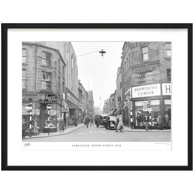 Lancaster, Penny Street 1954 - Single Picture Frame Print The Francis Frith Collection Size: 60cm H x 80cm W x 2.3cm D on Productcaster.