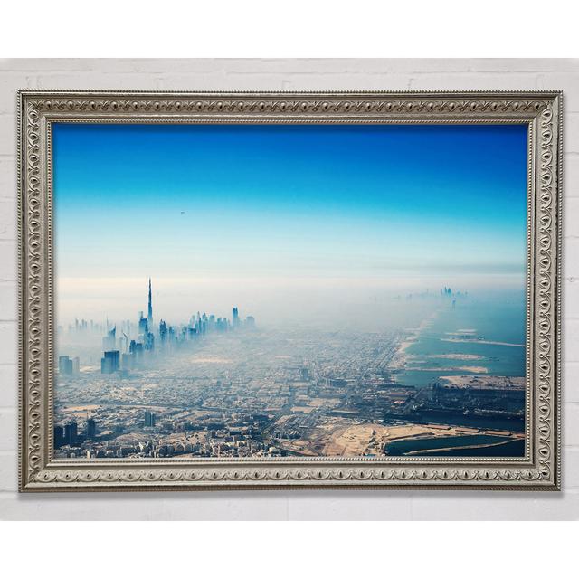 Mist Of The Morning City - Print Ebern Designs Size: 42cm H x 59.7cm W on Productcaster.