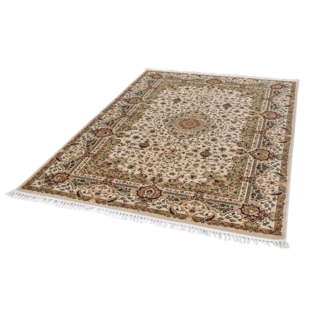 Machine Woven Beige Rug Gino Falcone Rug Size: Rectangle 160 x 235cm on Productcaster.