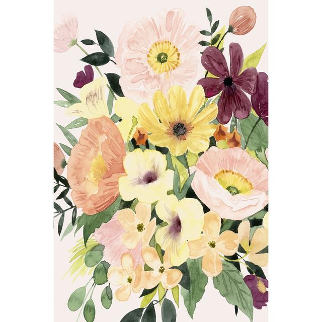 Floralist I by Grace Popp - Wrapped Canvas Painting Print Marlow Home Co. Size: 46cm H x 30cm W x 3.8cm D on Productcaster.