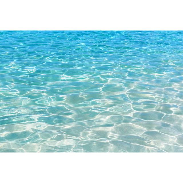 Shining Blue Water Ripple Background Highland Dunes Size: 30cm H x 46cm W x 3.8cm D on Productcaster.