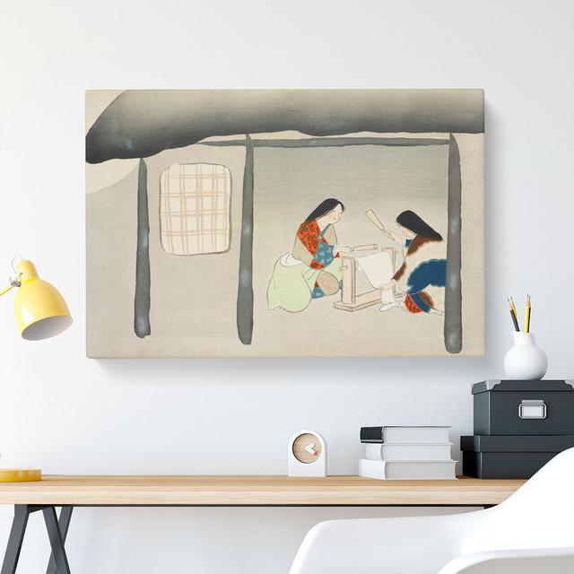 Kinuta by Kamisaka Sekka - Wrapped Canvas Painting East Urban Home Size: 35cm H x 50cm W x 3cm D on Productcaster.