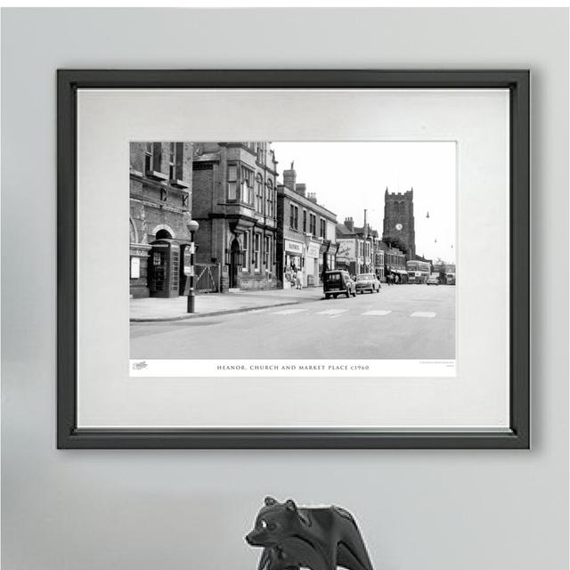 Heanor, Church and Market Place C1960' - Picture Frame Photograph Print on Paper The Francis Frith Collection Size: 45cm H x 60cm W x 2.3cm D on Productcaster.