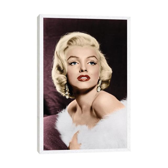 Marilyn Monroe (1926-1962) by Granger - Print on Canvas Fairmont Park Size: 66.04cm H x 45.72cm W x 3.81cm D, Format: White Framed on Productcaster.