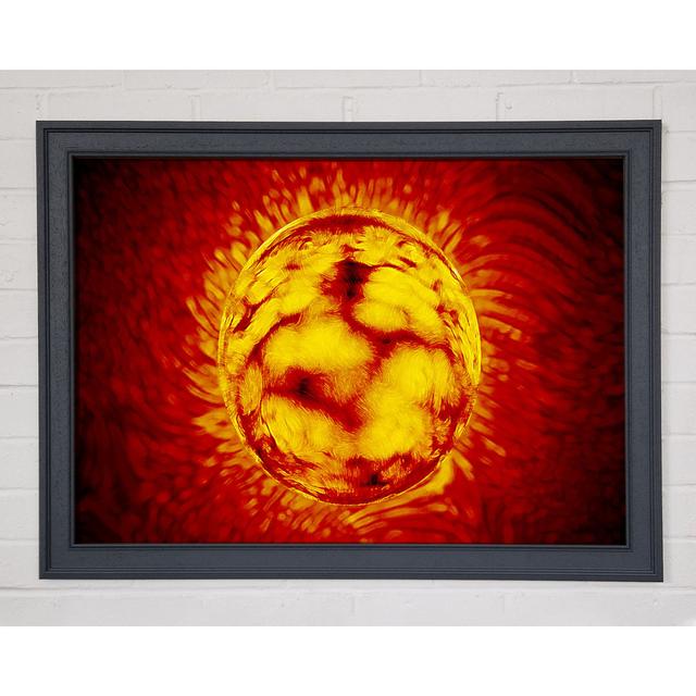 Sun Worshiper Framed Print Ivy Bronx Size: 84.1cm H x 118.9cm W x 1.5cm D, Format: Gunmetal Framed Paper on Productcaster.