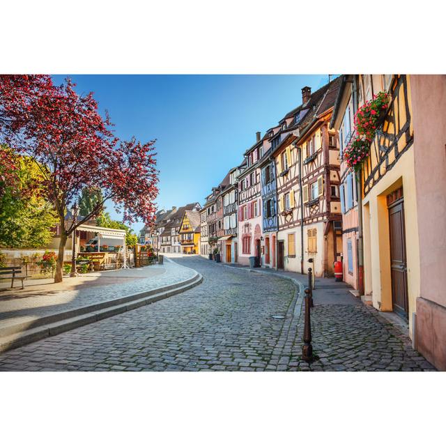 Town Of Colmar - Wrapped Canvas Print 17 Stories Size: 81cm H x 122cm W on Productcaster.