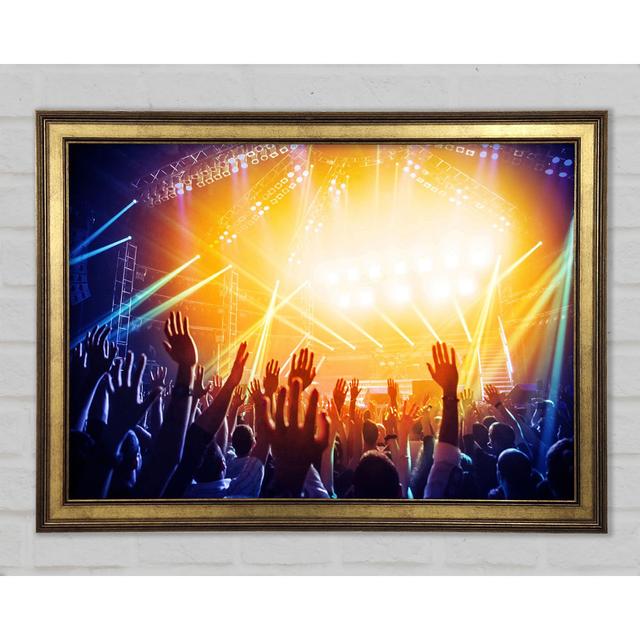 Fans At The Show - Single Picture Frame Art Prints Rosalind Wheeler Size: 42cm H x 59.7cm W on Productcaster.