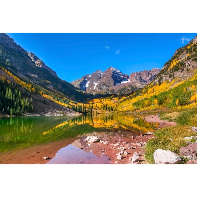 Autumn Colours by Spondylolithesis - Wrapped Canvas Print Alpen Home Size: 51cm H x 76cm W x 3.8cm D on Productcaster.