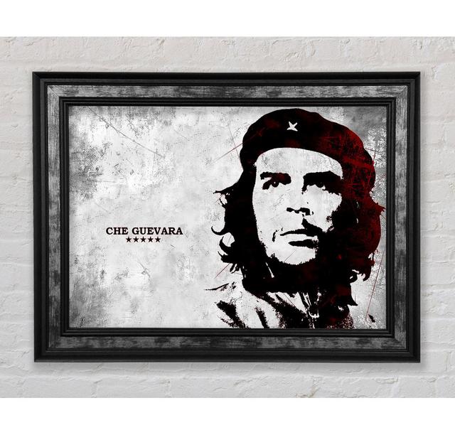 Che Guevara Red - Single Picture Frame Art Prints Bright Star Size: 100cm H x 141.4cm W x 8cm D on Productcaster.