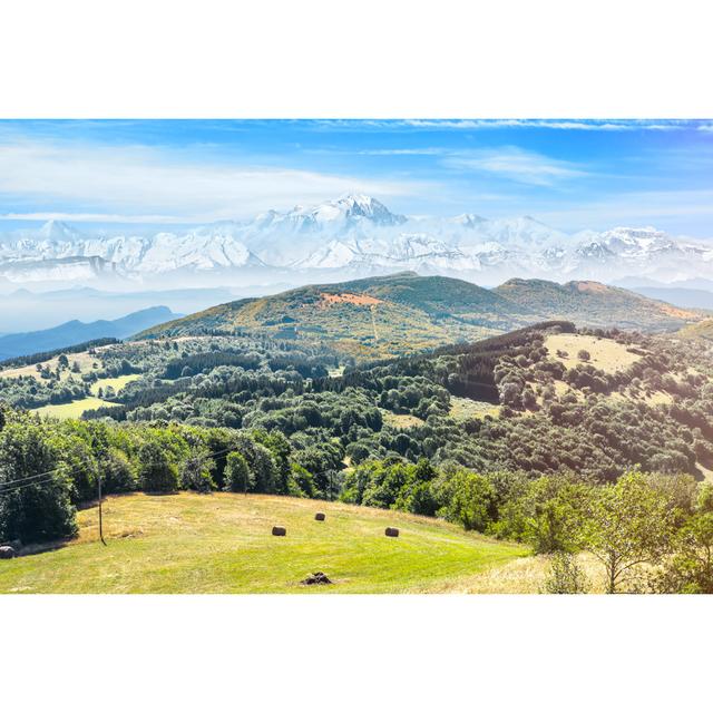 Hilly Landscapes Of The Alps Massif by Gregory_DUBUS - Wrapped Canvas Print Alpen Home Size: 81cm H x 122cm W on Productcaster.