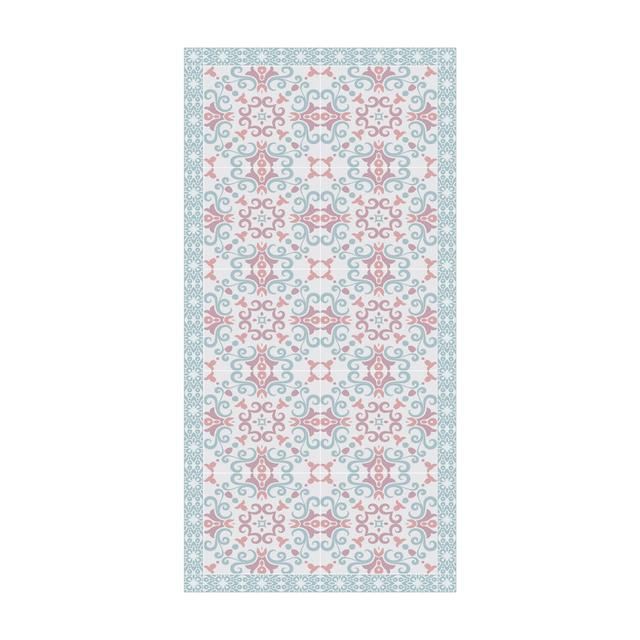 Gracesyn Geometric Red/Green Indoor / Outdoor Area Rug East Urban Home Rug Size: Rectangle 70 x 140cm on Productcaster.