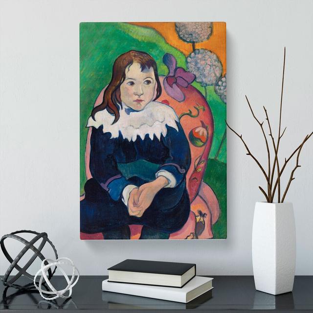 Portrait Of A Child by Paul Gauguin - Wrapped Canvas Painting East Urban Home Size: 50cm H x 35cm W x 3cm D on Productcaster.