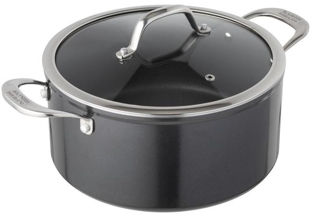 Kuhn Rikon Easy Pro Aluminium Non-Stick Induction Safe Casserole Pot Kuhn Rikon Size: 20cm / 3L on Productcaster.