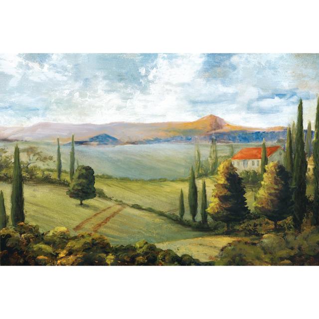 Happy Tuscan - Wrapped Canvas Art Prints Alpen Home Size: 61cm H x 91cm W x 3.8cm D on Productcaster.